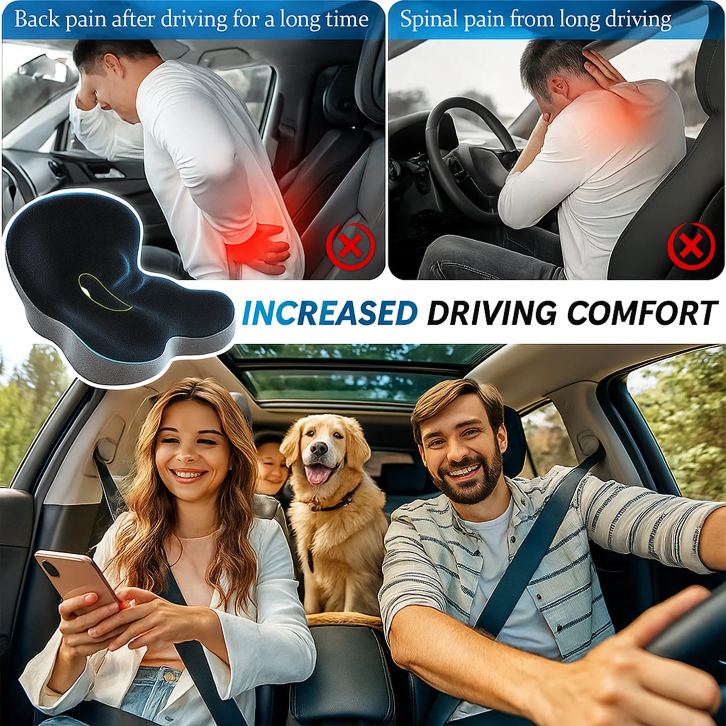 CloudCushion™– soothing, perfect for office or travel use