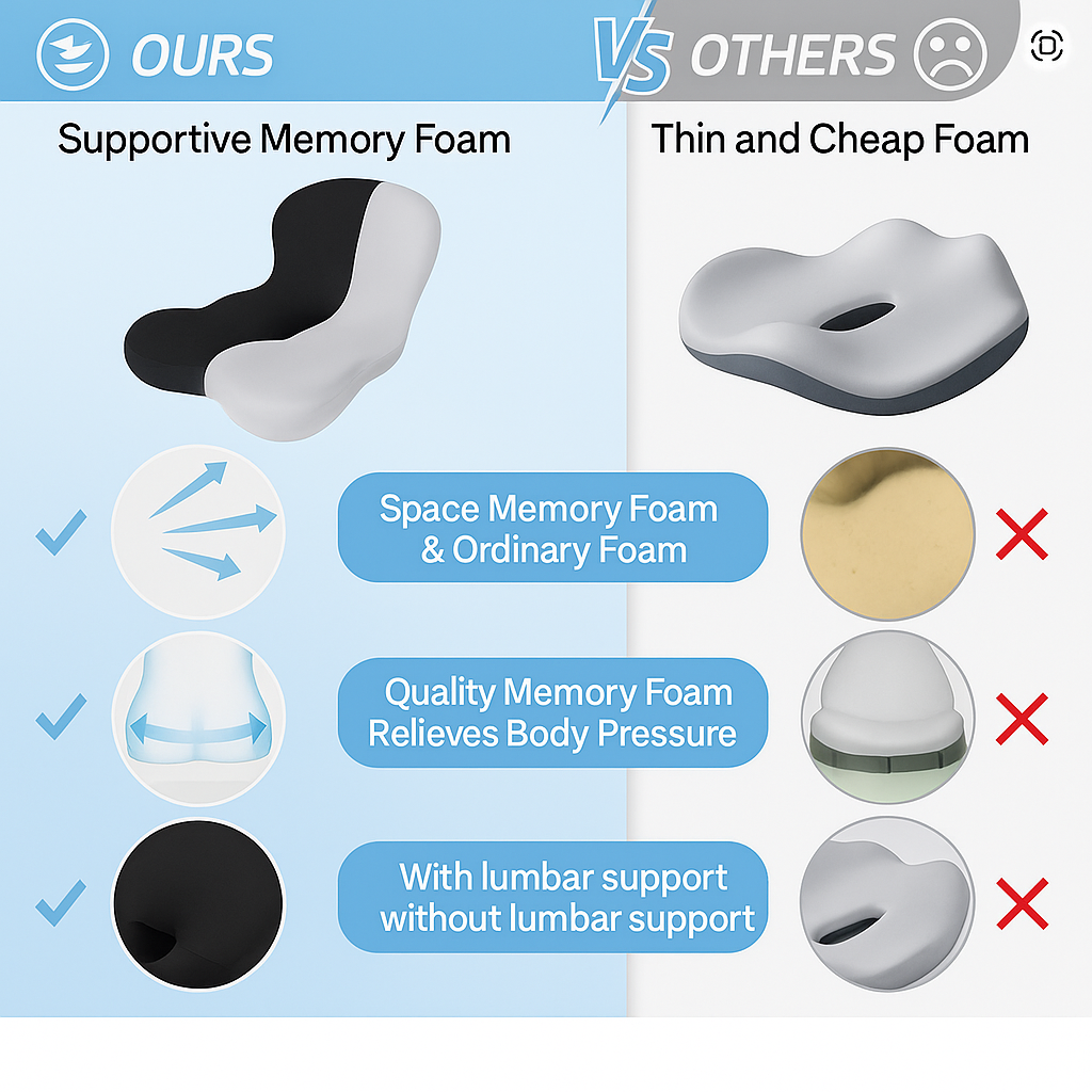 CloudCushion™– soothing, perfect for office or travel use