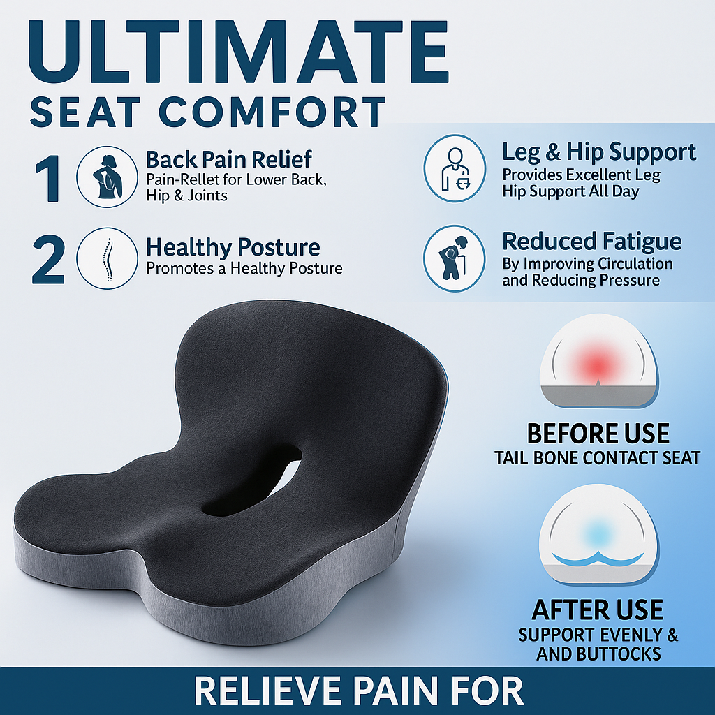 CloudCushion™– soothing, perfect for office or travel use