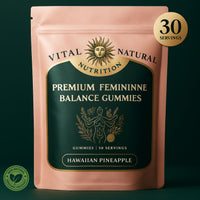 Vital Source Feminine Balance Gummies - Hawaiian Pineapple