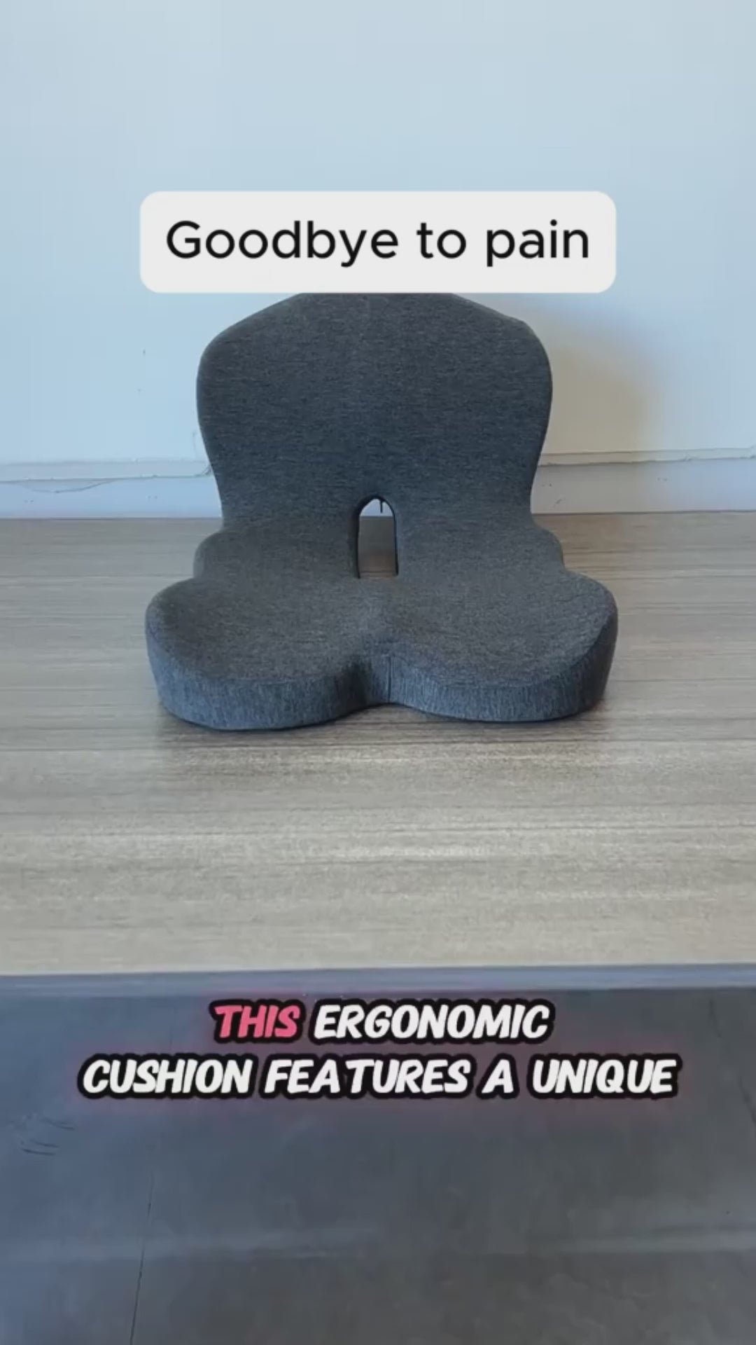 CloudCushion™– soothing, perfect for office or travel use video